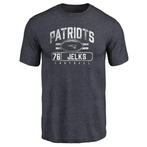 Men's Andrew Jelks New England Patriots Flanker Tri-Blend T-Shirt - Navy