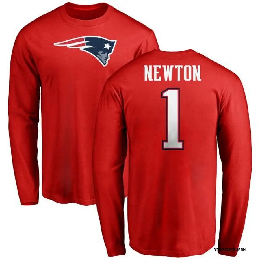 cam newton patriots logo shirt