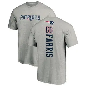 Men's Chase Farris New England Patriots Backer T-Shirt - Ash