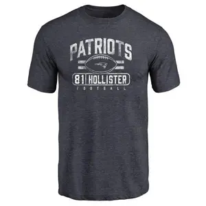 Men's Cody Hollister New England Patriots Flanker Tri-Blend T-Shirt - Navy