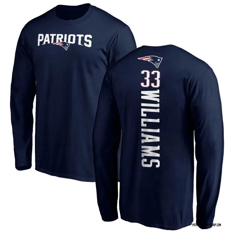New England Patriots Mens Navy Crew Neck T-Shirt 