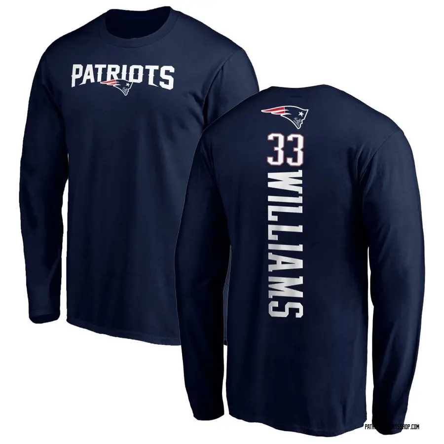 New England Patriots Mens Navy Crew Neck T-Shirt New England Patriots Mens Navy Crew Neck T-Shirt