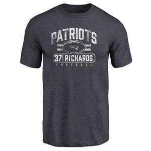 Men's Jordan Richards New England Patriots Flanker Tri-Blend T-Shirt - Navy