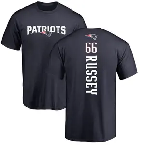 Men's Kody Russey New England Patriots Backer T-Shirt - Navy