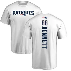 Men's Martellus Bennett New England Patriots Backer T-Shirt - White