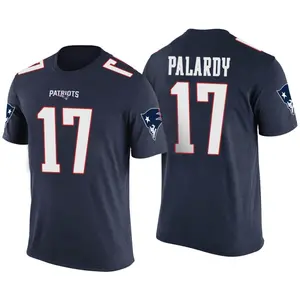 Men's Michael Palardy New England Patriots Navy Color Rush Legend T-Shirt
