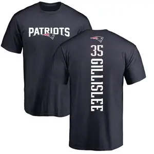 Men's Mike Gillislee New England Patriots Backer T-Shirt - Navy