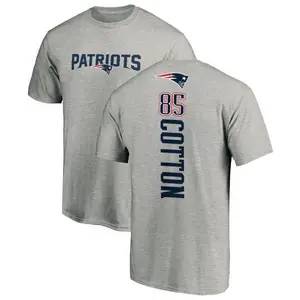Men's Sam Cotton New England Patriots Backer T-Shirt - Ash