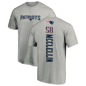 Men's Shea McClellin New England Patriots Backer T-Shirt - Ash