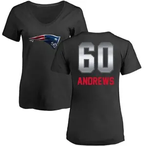Women's David Andrews New England Patriots Midnight Mascot T-Shirt - Black