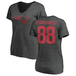 Women's James O'Shaughnessy New England Patriots One Color T-Shirt - Ash