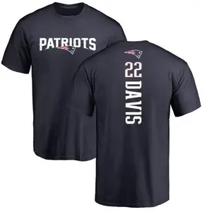 Youth Cody Davis New England Patriots Backer T-Shirt - Navy