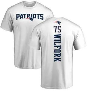 Youth Vince Wilfork New England Patriots Backer T-Shirt - White